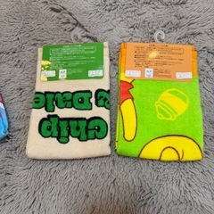 新品タオル4枚ディズニーキャラクターの画像