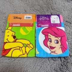 新品タオル4枚ディズニーキャラクターの画像