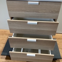 ４段チェスト【町田市再生家具】253396の画像