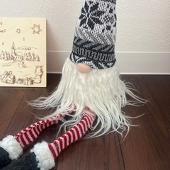 クリスマス人形＆プレート（無料）の画像