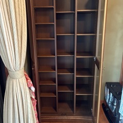 中古　古い本棚　　汚れありますの画像