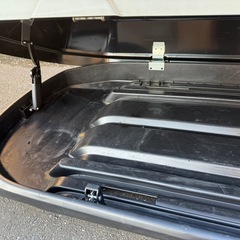 GORDON MILLER　ルーフコンテナボックス　オリーブドラブ&ルーフレール【引き取り限定】の画像