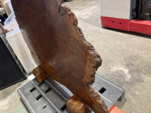 大型一枚板 無垢材 約137cm×約114cm 耳付き 天然木 衝立