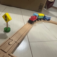 木のレール、電車
の画像