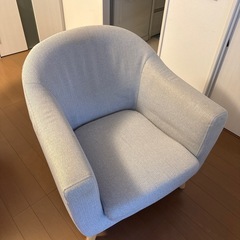 ニトリで購入、一人がけソファの画像