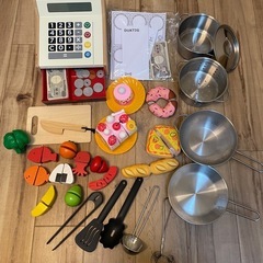 IKEA  DUKTIG　キッチン　おままごと セットの画像