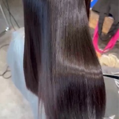 縮毛モデルさん