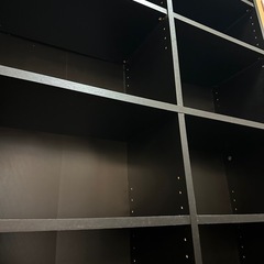 【美品】ブラック　シンプル本棚の画像