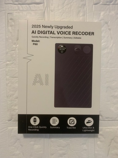 AIボイスレコーダー 同時通訳 自動文字起こし ワンタッチ録音 AI要点要約