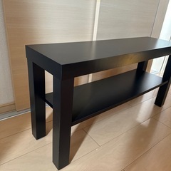 IKEA 棚　テレビボード　ブラックの画像