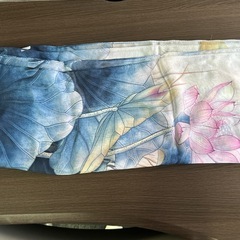 スカーフ　蓮の花の画像