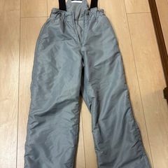 IGNIO 子ども用スキーウェアセット 140サイズ 水色・グレーの画像