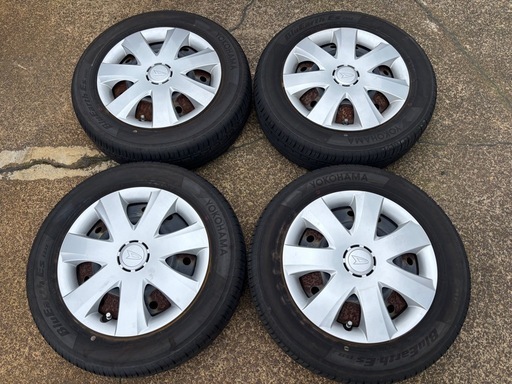 155/65R13 サマータイヤ ホイール付4本 ヨコハマ 13インチ 2024