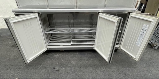【動確済み】2019年 ホシザキ 業務用 テーブル形冷蔵庫 RT-180SNG-ML 1800×600×800 台下冷蔵庫 コールドテーブル 業務用冷蔵庫 厨房 大阪