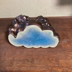 縁起物 恵比寿様と大黒様の置物の画像