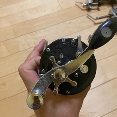 OLYMPIC fighter 340 釣り　ベイトリール　両軸リールの画像