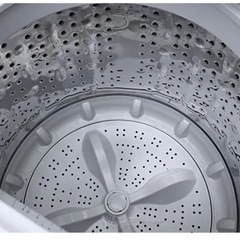 【美品】山善 6kg 全自動洗濯機（使用約1年）／冷蔵庫セット可の画像