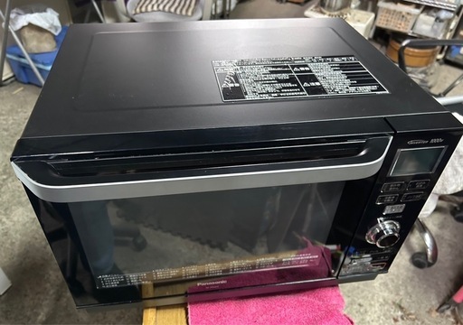 パナソニック オーブンレンジ エレック 26L ヘルツフリー ブラック NE-MS264-K