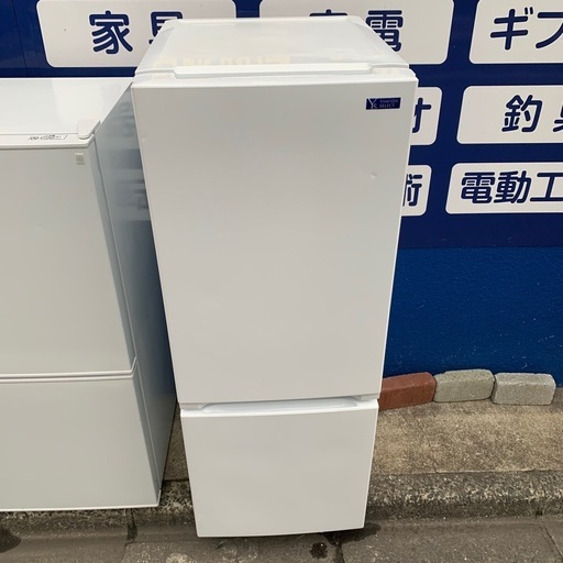 2020年製　ヤマダ　2ドア冷蔵庫　156L YRZ-F15G1