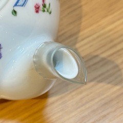 A8075【ナルミ】ティーポット マグカップ ペア セット 花柄の画像