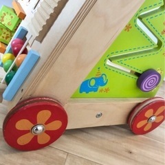 エデュテ　手押し車(パーツ不足あり)の画像