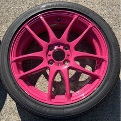 WORK EMOTION CR kiwami 16インチ 5.5J+45 PCD 100 4H 4穴 の画像