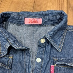 JINNI140サイズ　デニムワンピの画像