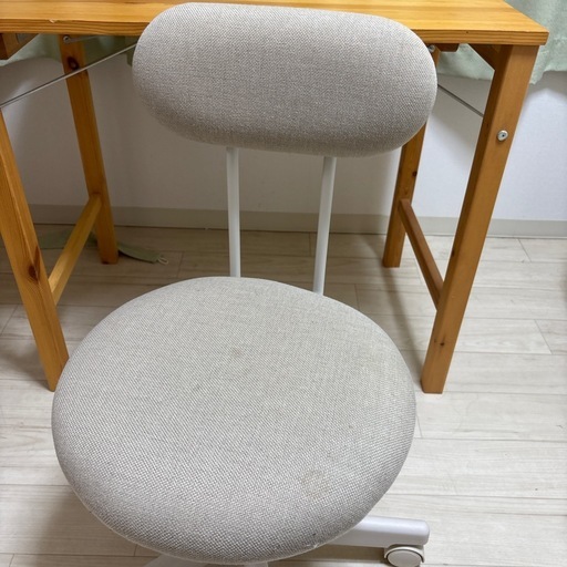 【お安くしました】無印良品　パイン材折りたたみテーブルと椅子のセット