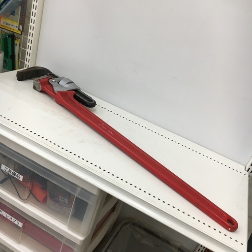 【中古】【店頭引取限定】SUPERTOOL スーパーツール デラックスパイプレンチ DT900 8580円
