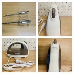 【未使用】 ララキュート 電動ハンドミキサーモカパール金属 No.D-1126の画像