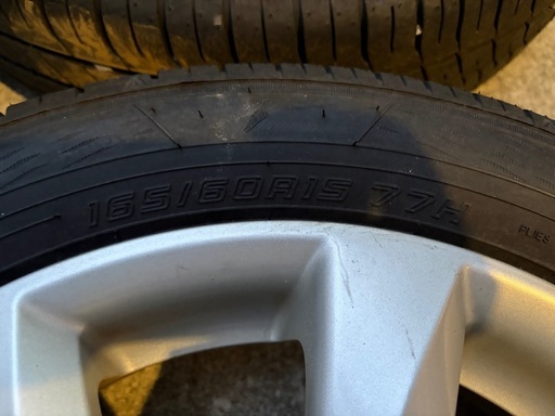 取引中)スズキ純正アルミ ノーマルタイヤ 165/60R15 グッドイヤー 2025 取引中)スズキ純正アルミ ノーマルタイヤ 165/60R15 グッドイヤー 2025