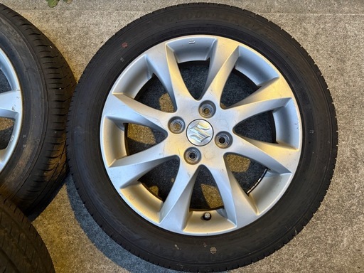 取引中)スズキ純正アルミ ノーマルタイヤ 165/60R15 グッドイヤー 2025 取引中)スズキ純正アルミ ノーマルタイヤ 165/60R15 グッドイヤー 2025