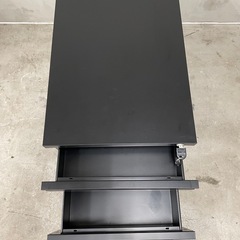 デスクワゴン　
黒の画像