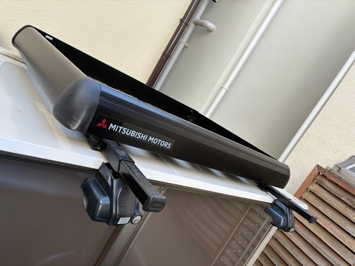 【デリカミニ】MITSUBISHI純正 ルーフキャリア ブラック　ベース付き