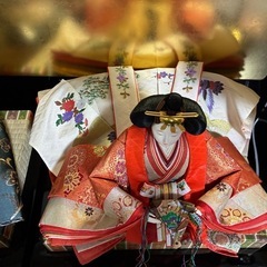 雛人形　三段の画像