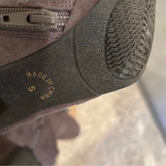 新品未使用】スエード ニーハイブーツ ロングブーツ　Sサイズの画像