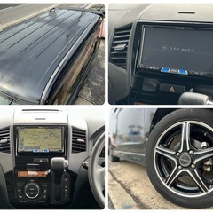 車検R9/4まで　DUNLOPタイヤバリ山　社外ナビ　社内アルミホイール　スズキ　パレットSWの画像
