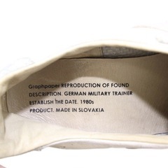 【本革】ジャーマントレーナー　ミリタリー　27cmの画像