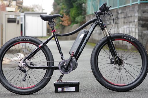 ?美品✨BENELLI NERONE 27.5+／総額34万円／バッテリー状態良好／油圧式ディスクブレーキ／電動自転車／電動MTB／e