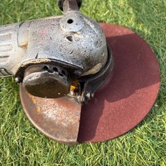 エア式ディスクグラインダー FA-6C-1 替え砥石付き ※動作未確認 現状渡しの画像