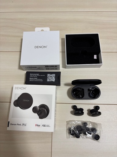 【20%OFF】 Denon PerL Pro [ブラック] DENON [デノン] 完全ワイヤレス・イヤホン AHC15PL