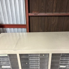 書類収納ケース　レターケースキャビネットの画像