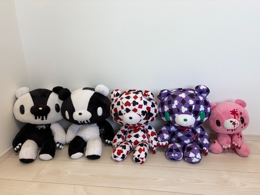 3月5日まで出品【限定品】グル〜ミ〜 GLOOMY ぬいぐるみ5個セット