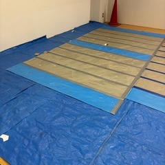 ブルーシートの画像