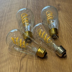 【スマートLED】エジソンバルブLEDスマート E26 4個の画像