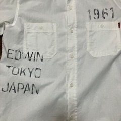 EDWIN TOKYO JAPAN 1961 長袖シャツ ホワイトの画像