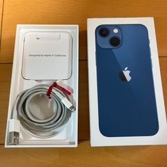 iPhone13mini ブルーの画像