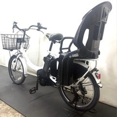 1年保証 送料無料　新型　ヤマハ　パスバビーアン　20インチ　子供乗せ　電動アシスト自転車　g216の画像