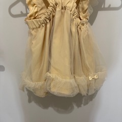 ディズニー ドレス 美女と野獣  80cmの画像