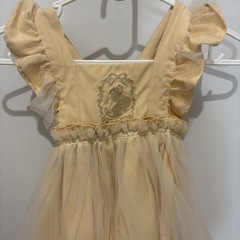 ディズニー ドレス 美女と野獣  80cmの画像